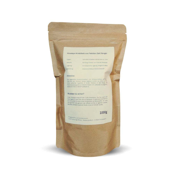 Himalaya Kristallsalz Steinsalz 1 kg Halite für Salzsole