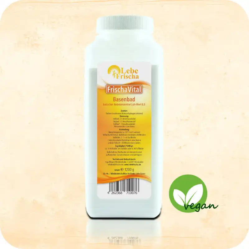 Basenbad Pulver reines Natriumhydrogencarbonat 1200 g