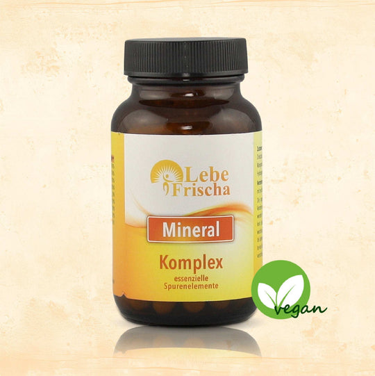Essenzielle Mineralien Komplex 60 Kapseln für Energie & Immunabwehr