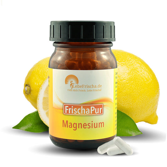 LebeFrischa Magnesium kaufen hochwertiges Tri Magnesiumdicitrat aus Zitronensäure