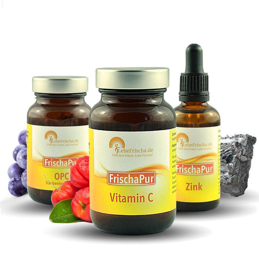 LebeFrischa unser "großes ImmunPlus Paket" mit Vitamin C Zink und OPC