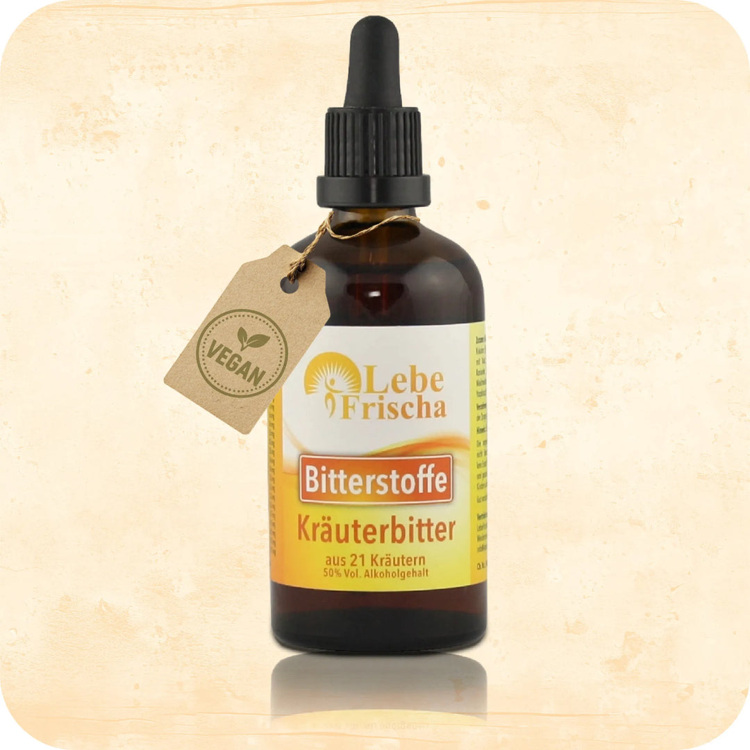 LebeFrischa Bitterstoffe Tropfen 100ml – Natürliche Unterstützung für deine Verdauung.