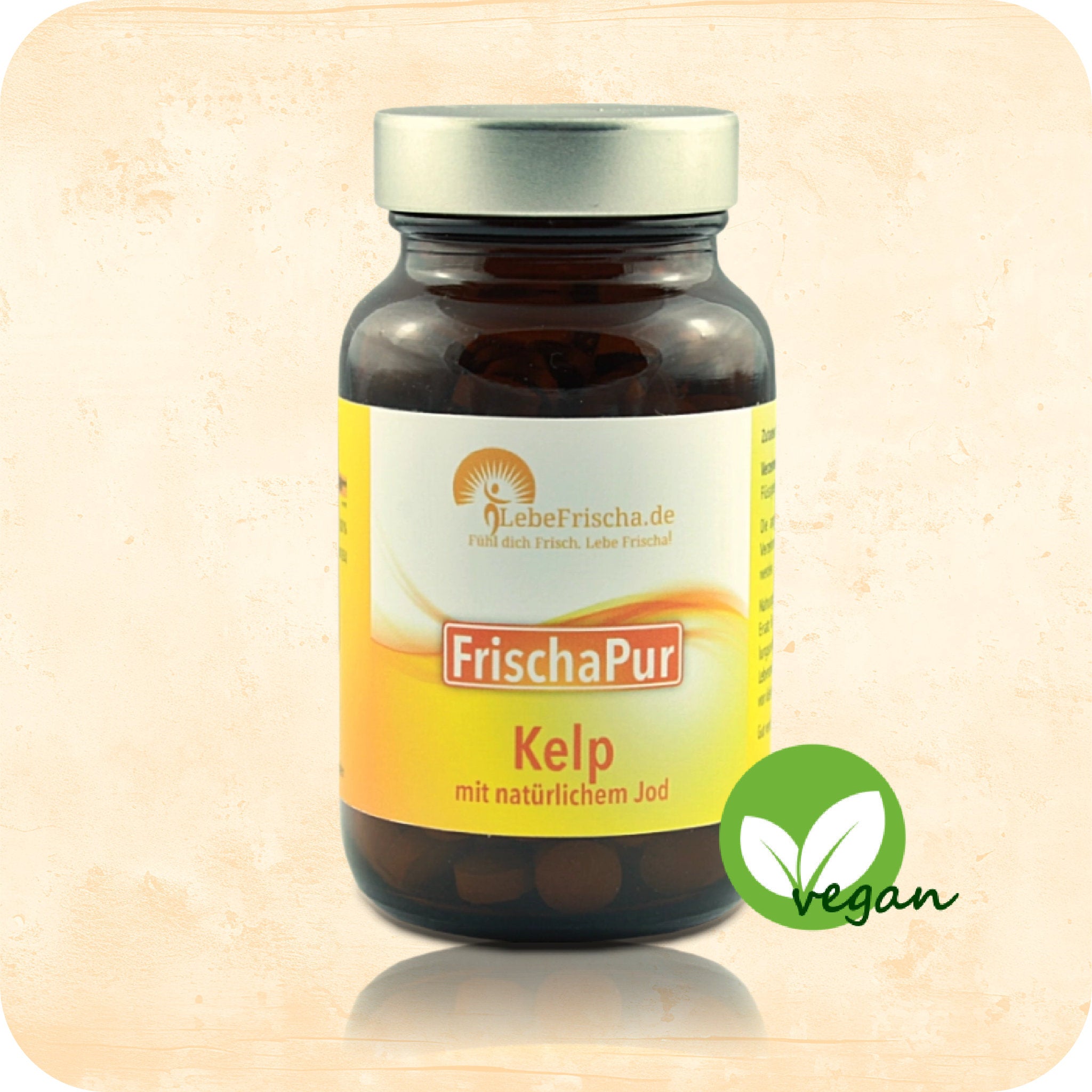 LebeFrischa Kelp Alge pflanzliches Jod