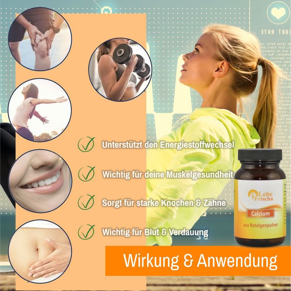 LebeFrischa Rotalgen Calcium mit 63 weiteren Spurenelementen