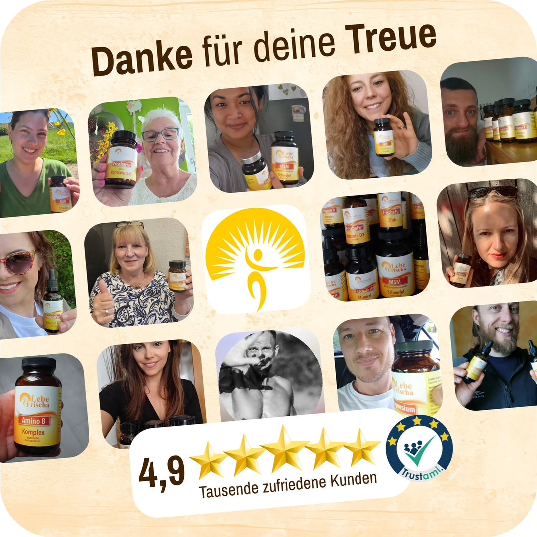 Wir bedanken uns für deine Treue.