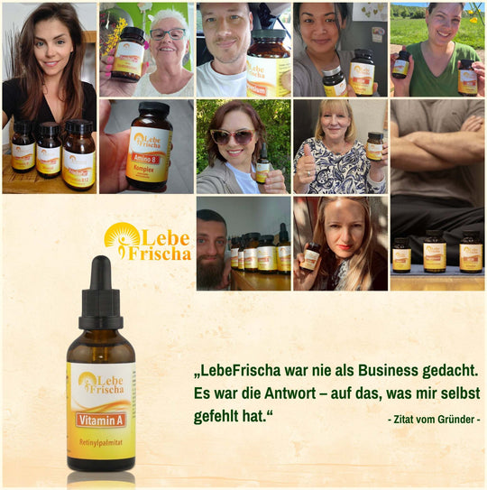 LebeFrischa Vitamin A aus Retinylpalmitat