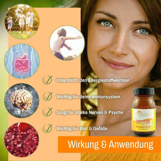 LebeFrischa Vitamin B12 als bioaktives Methylcobalamin