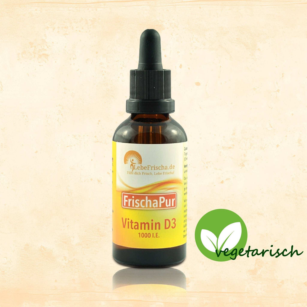 LebeFrischa Vitamin D3 Tropfen aus Lanolin