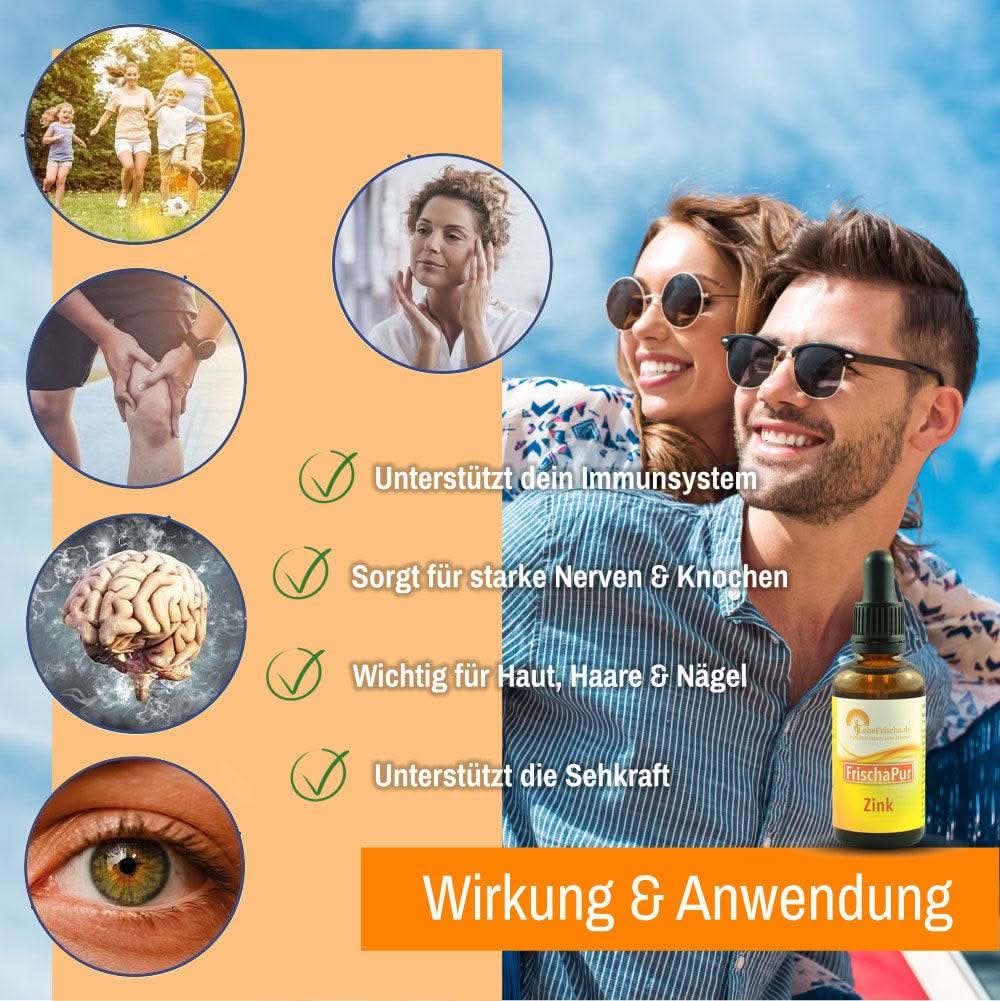 LebeFrischa Zink Tropfen unterstützt dein Immunsystem