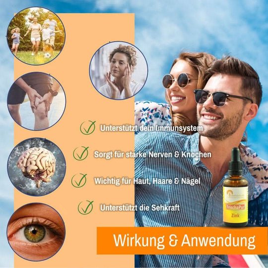 LebeFrischa Zink Tropfen unterstützt dein Immunsystem