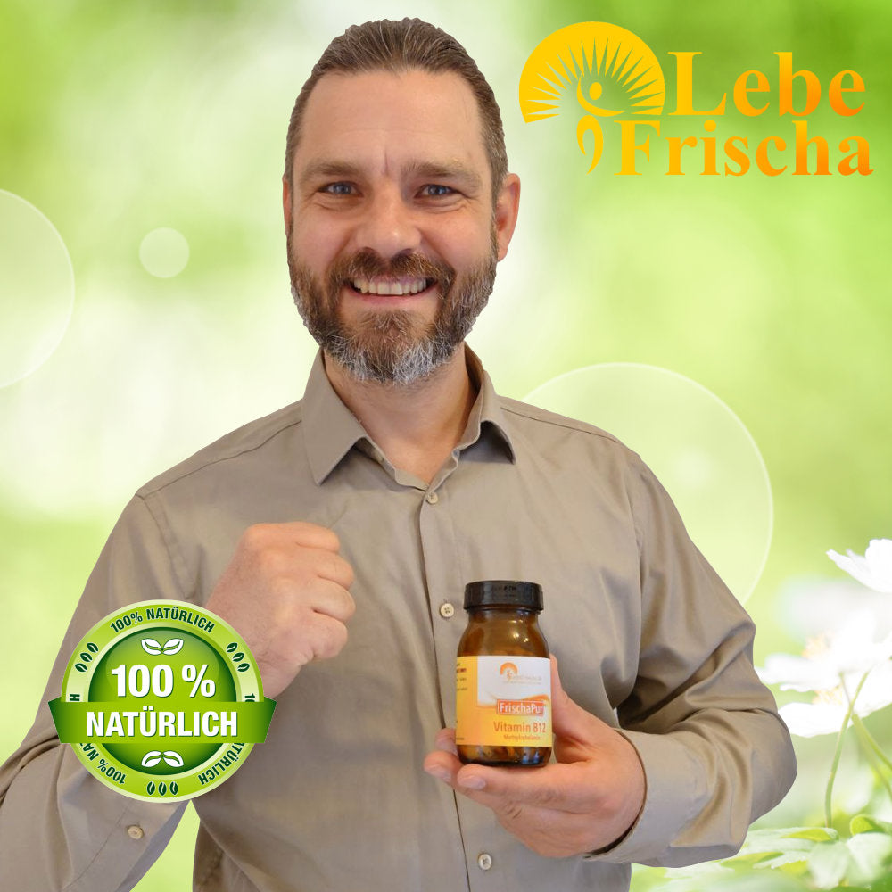 LebeFrischa Vitamin B12 als Methylcobalamin | Wir stehen auf Natürlichkeit.