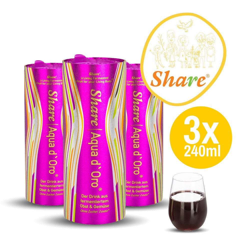 Share Original Aqua d´Oro 3 Stück ABVERKAUF