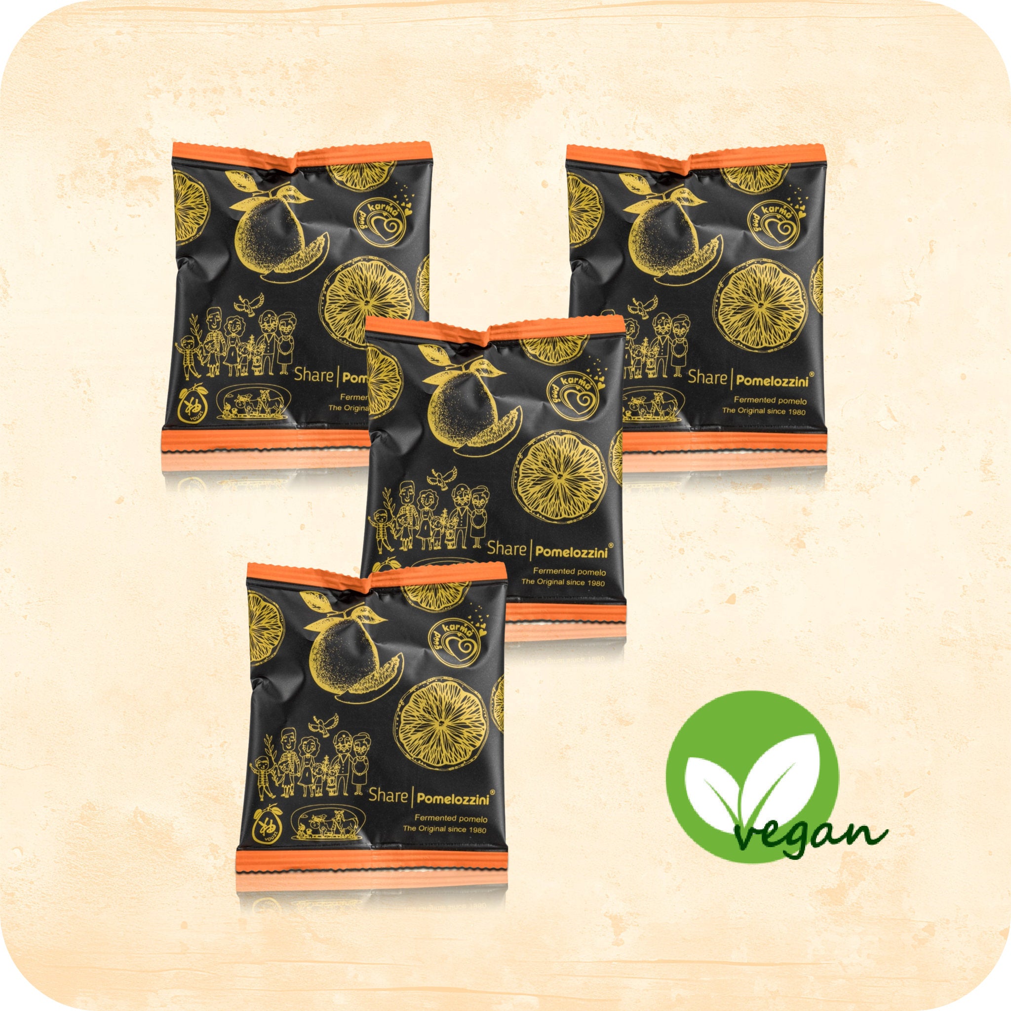 Share Pomelozzini Praline fermentierte Pampelmuse