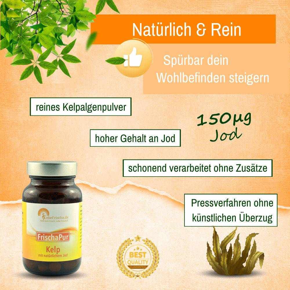 Pflanzliches Jod aus Kelp