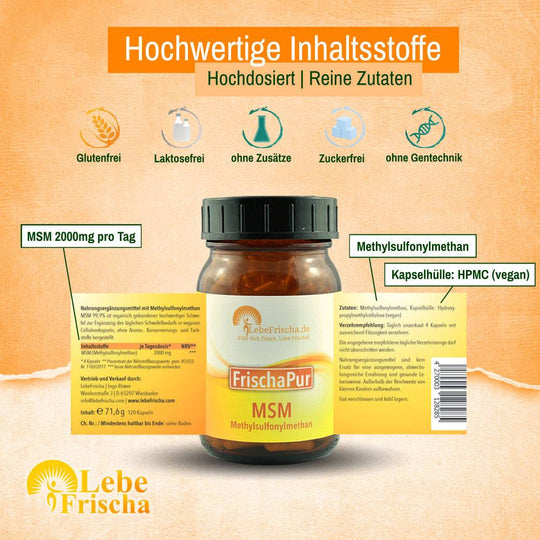 MSM organischer Schwefel
