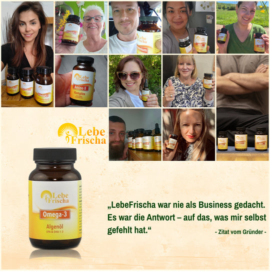 Algenöl Omega-3 essenzielle Fettsäuren 60 Kapseln mit EPA & DHA