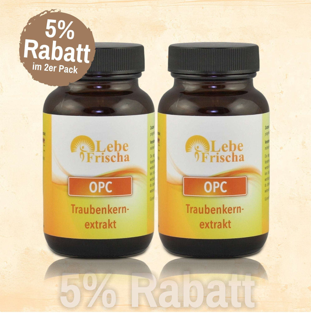 OPC Traubenkernextrakt 60 Kapseln für Zellschutz und Anti-Aging