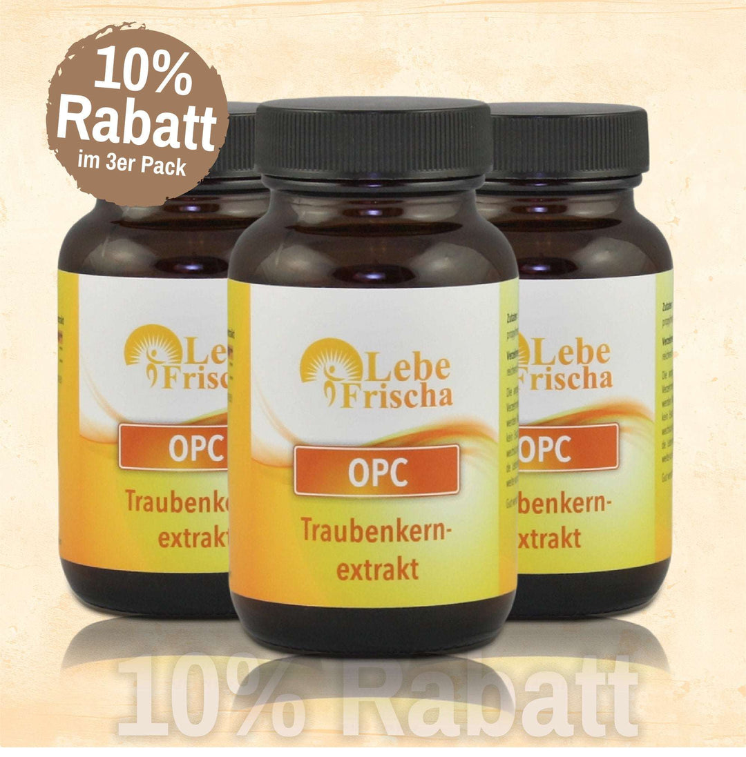 OPC Traubenkernextrakt 60 Kapseln für Zellschutz und Anti-Aging