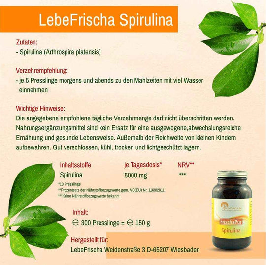Spirulina Algen