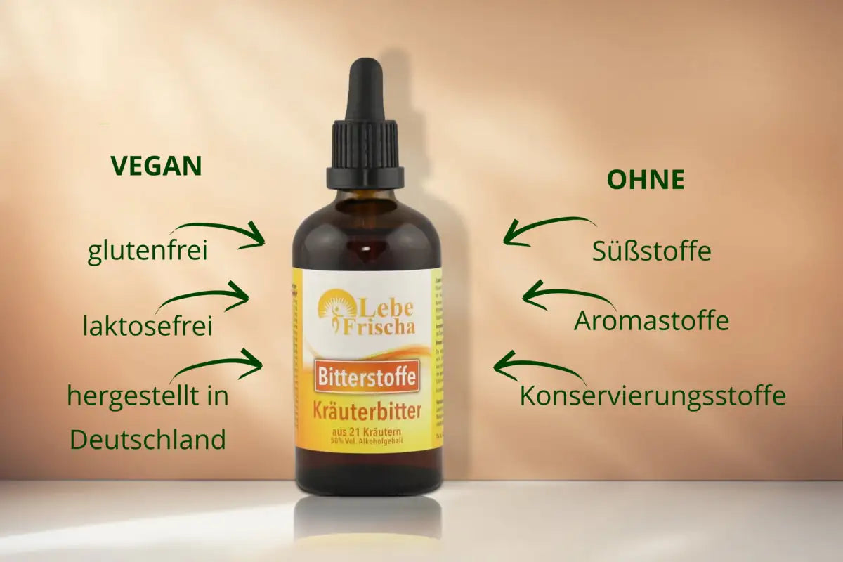 Bei LebeFrischa achten wir sogfältig auf reine Inhaltsstoffe, einer hohen Bioverfügbarkeit und auf hohe Qualität.