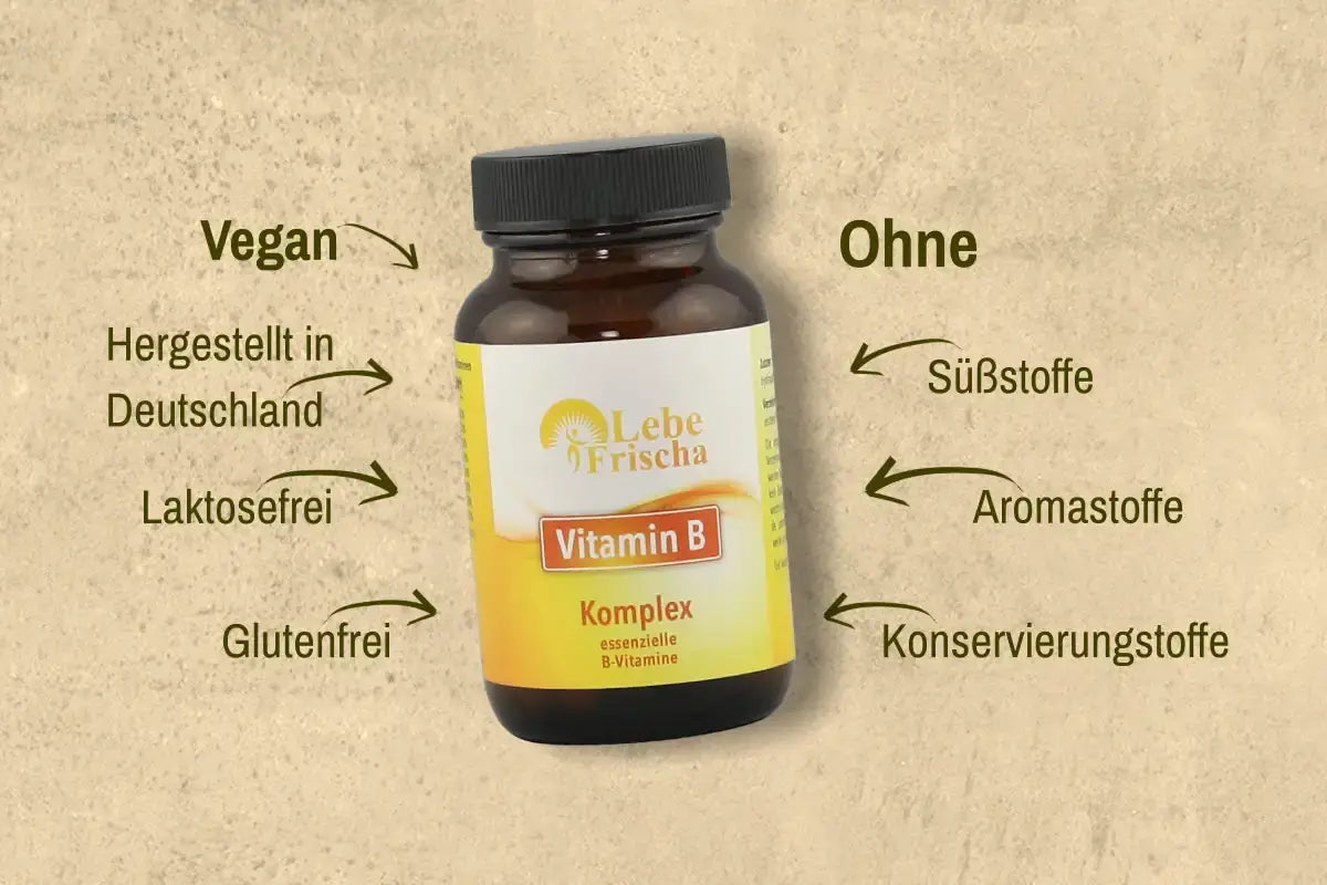 Bei LebeFrischa achten wir sogfältig auf reine Inhaltsstoffe, einer hohen Bioverfügbarkeit und auf hohe Qualität.