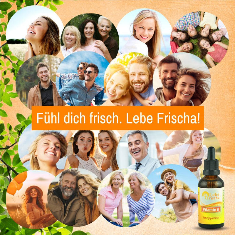 Vitamin A Tropfen 50ml für Augen, Haut & Immunabwehr