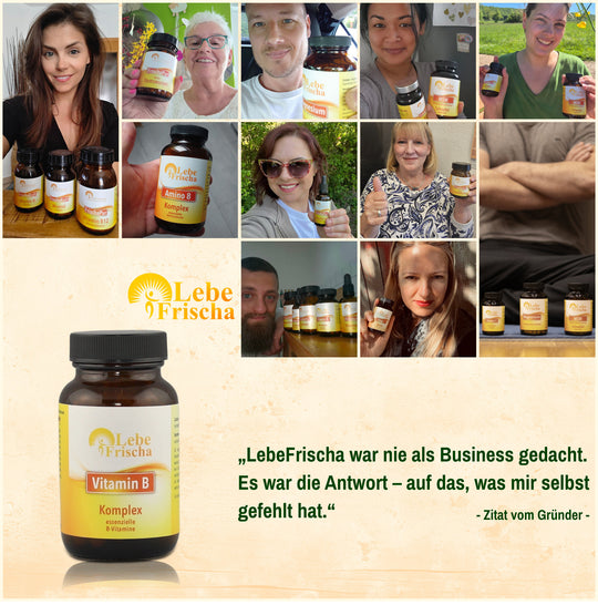Essenzielle B-Vitamine im Naturkomplex 60 Kapseln aus Buchweizen
